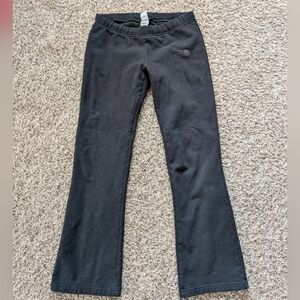 The North Face Women's Fleece Black Flare Pants - Large
